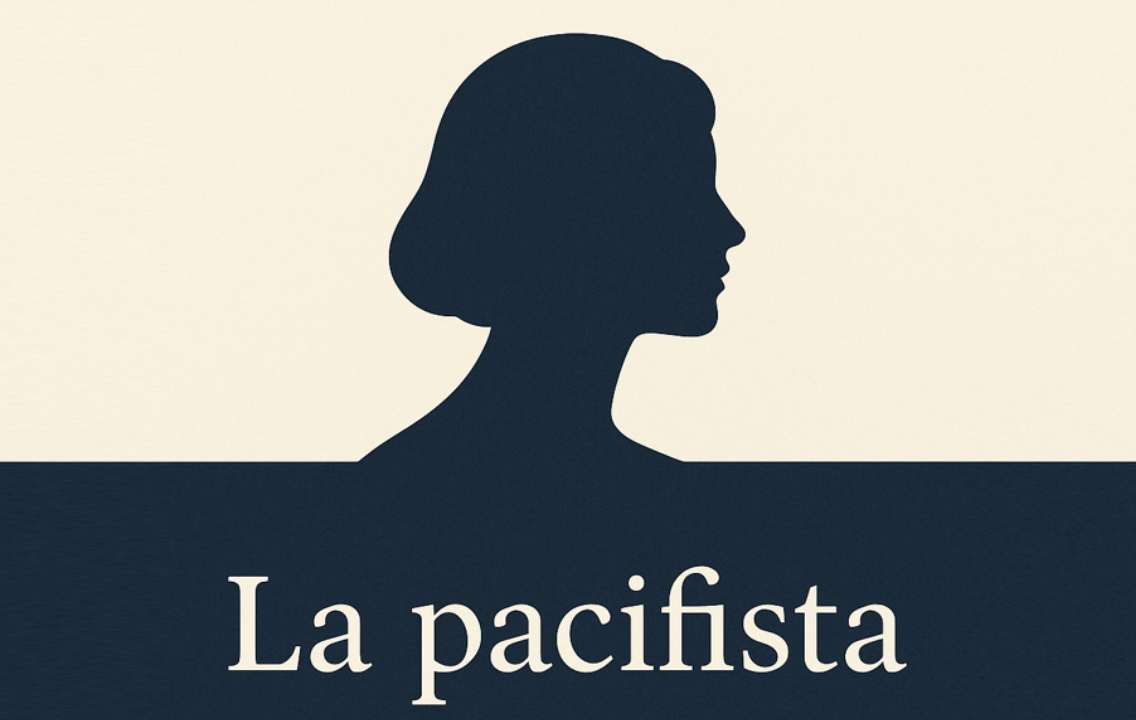 Copertina del libro La pacifista