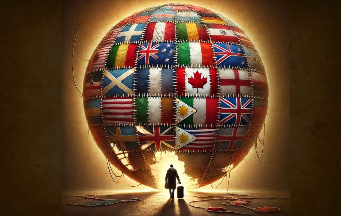 Copertina del libro Patrie Imperfette